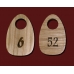Wooden tags